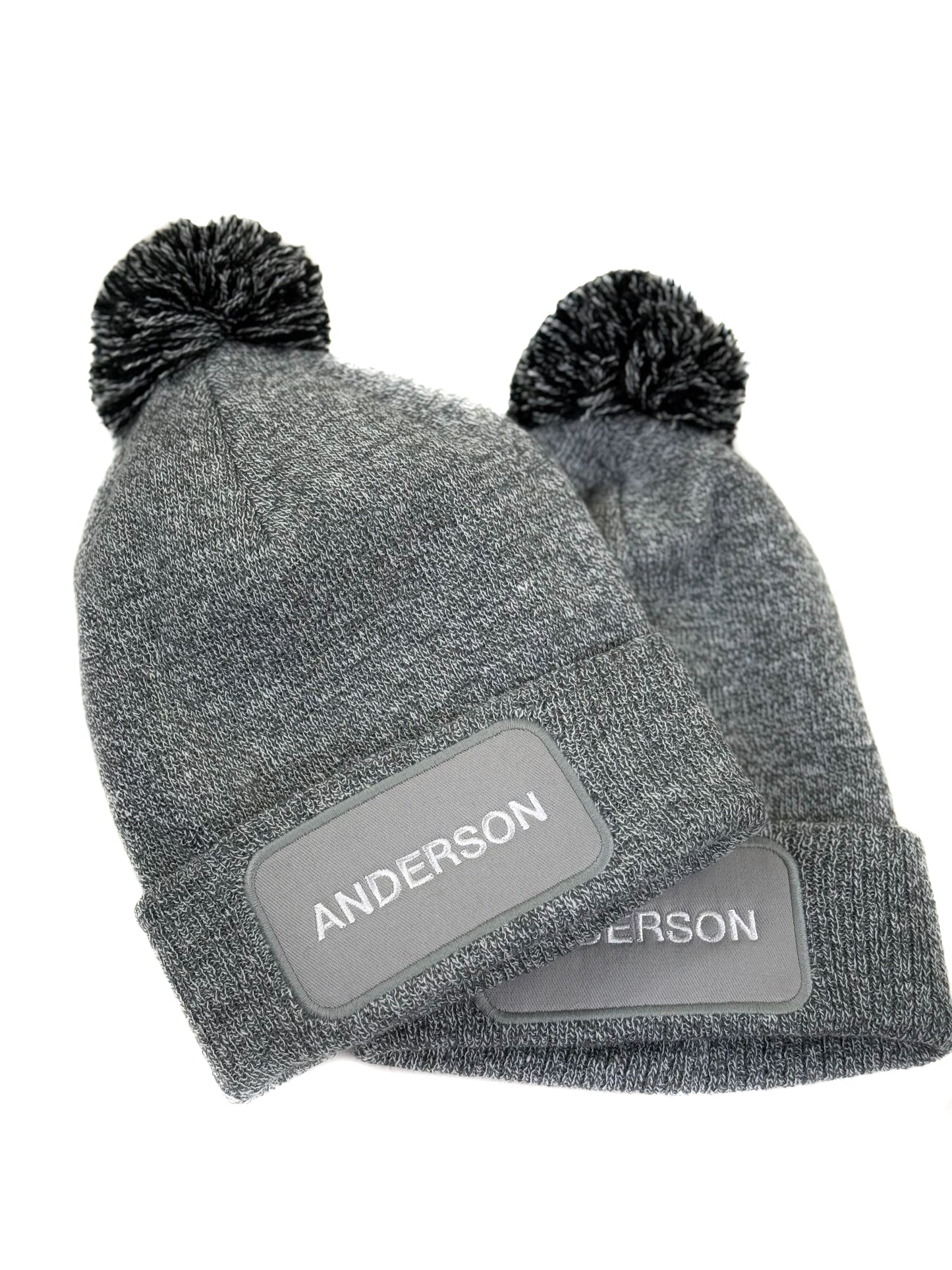 ANDERSON Logo Pom Pom Hat/Gray Unisex