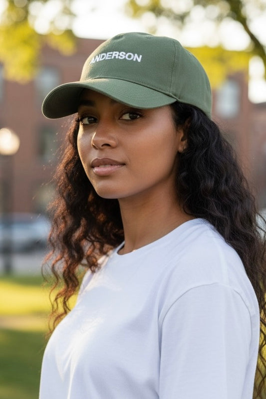 ANDERSON Logo Cap/Khaki Green Unisex