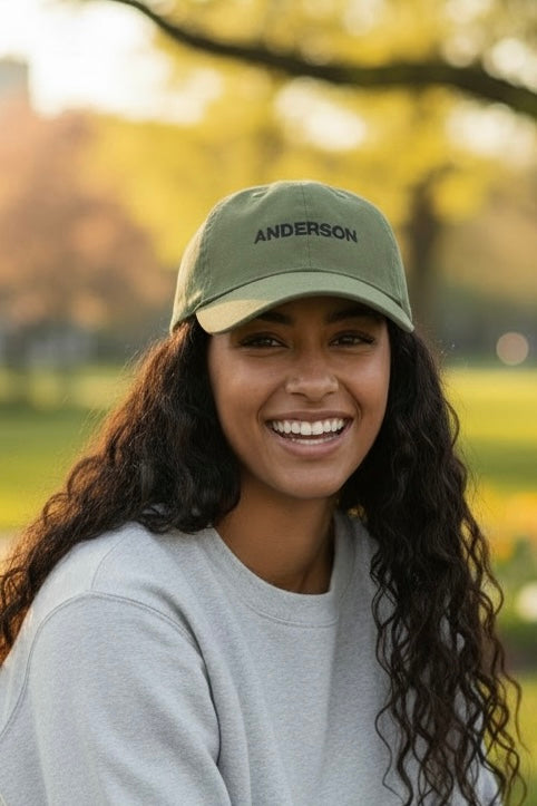 ANDERSON Logo Cap/Khaki Green Unisex