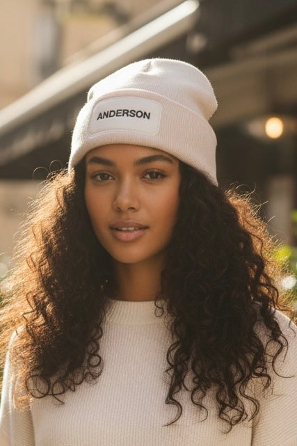 ANDERSON Logo Hat/Beige Unisex
