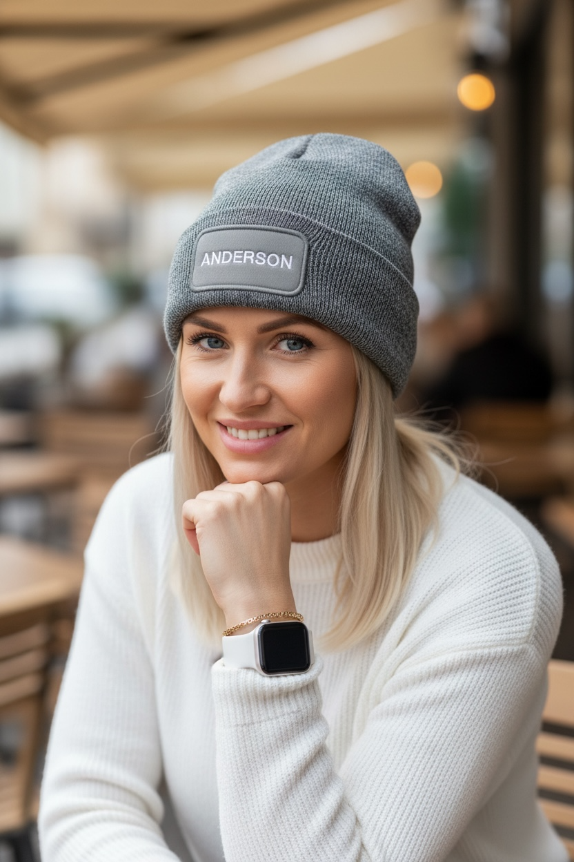 ANDERSON Logo Hat/Gray Unisex