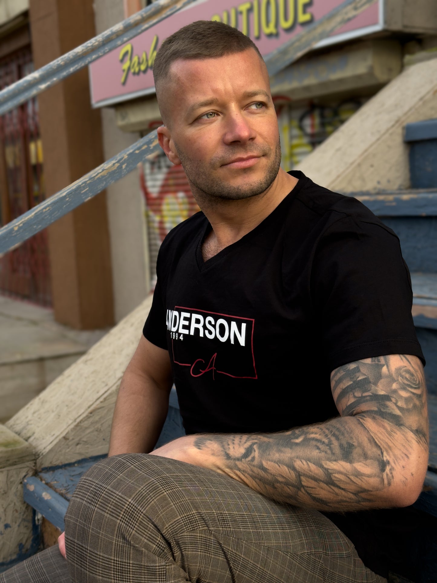 Men's V-Neck T-Shirt