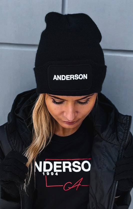 ANDERSON Logo Hat/Black Unisex