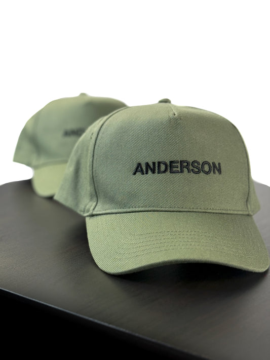 ANDERSON Logo Cap/Khaki Green Unisex